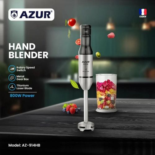 گچین مال  - گوشت کوب برقی آزور مدل AZ-914HB – دارای تیغه تیتانیومی و قدرت 800 وات 